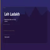 Leh-Ladakh